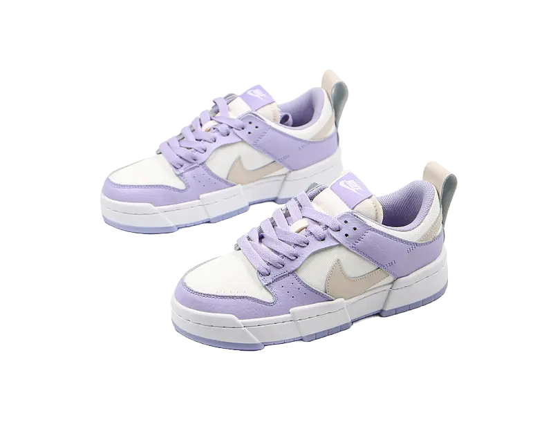 SB DUNK LOW DISRUPT GHOST SUMMIT WHITE/DESERT SAND/GHOST/SAIL - immagine 2